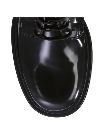 Högl Leren veterschoenen "George" zwart