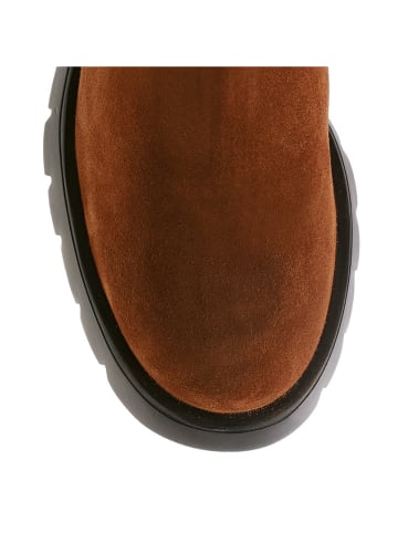 Högl Leder-Boots "Montana" in Hellbraun