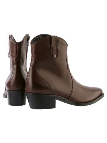 Högl Leren enkellaarzen "Tate" bruin