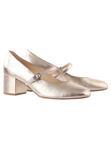 Högl Leder-Pumps "Emely" in Gold