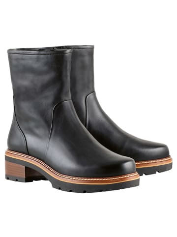 Högl Leder-Stiefeletten "Force" in Schwarz
