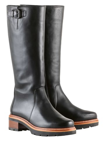 Högl Leder-Stiefel "Skope" in Schwarz