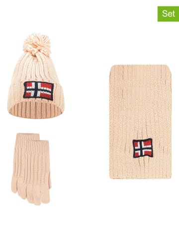 Geographical Norway 3tlg. Set in Beige