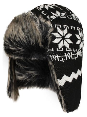 Geographical Norway Czapka w kolorze czarnym
