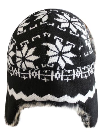Geographical Norway Czapka w kolorze czarnym