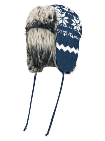 Geographical Norway Czapka w kolorze granatowym