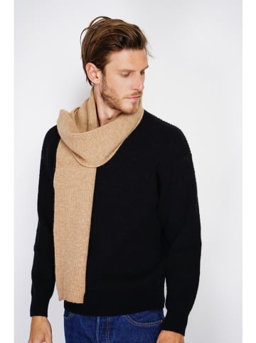 C& Jo Szal w kolorze jasnobrązowym - 170 x 30 cm