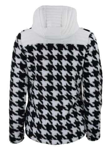 Peak Mountain Hybridjacke "Astro" in Weiß/ Schwarz