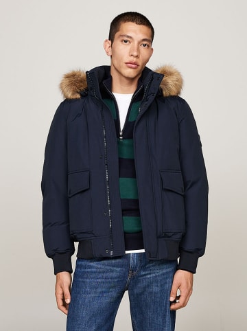Tommy Hilfiger Donsjas donkerblauw