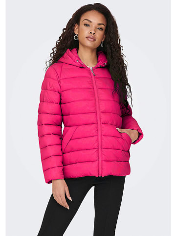 ONLY Doorgestikte jas fuchsia