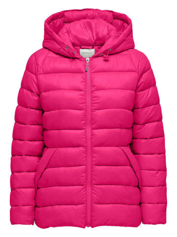 ONLY Doorgestikte jas fuchsia