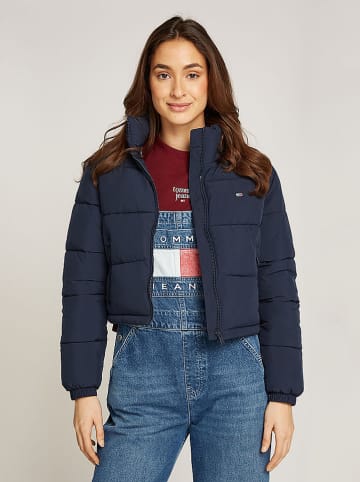 TOMMY JEANS Winterjacke in Dunkelblau