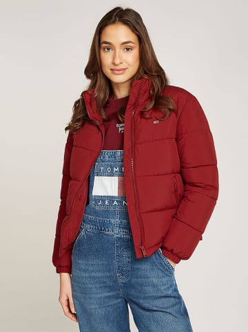 TOMMY JEANS Winterjacke in Rot