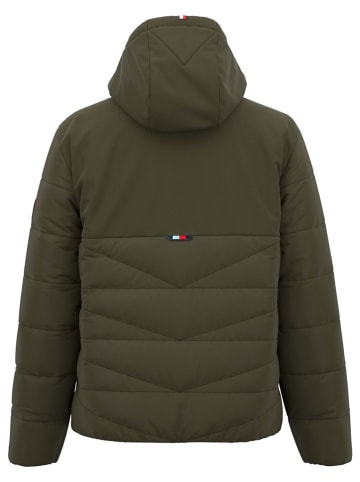 Tommy Hilfiger Doorgestikte jas kaki