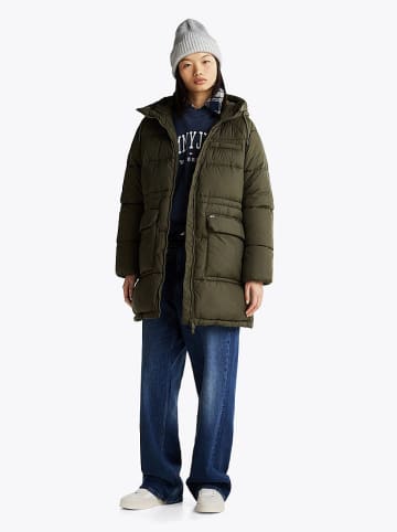 TOMMY JEANS Płaszcz zimowy w kolorze khaki