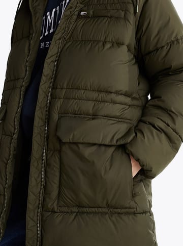 TOMMY JEANS Wintermantel kaki
