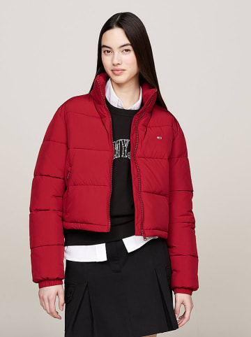 TOMMY JEANS Winterjacke in Rot