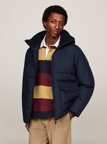 Tommy Hilfiger Kurtka zimowa w kolorze granatowym