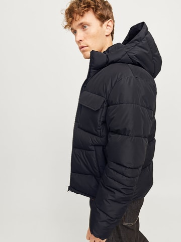 Jack & Jones Kurtka zimowa w kolorze czarnym