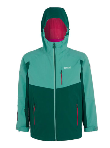 Regatta 3in1-Funktionsjacke "Trekktain" in Türkis/ Pink