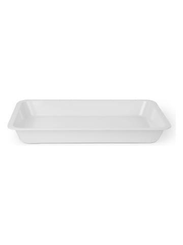 Trendy Kitchen by EXCÉLSA Tablett ''Happy Hour'' in Weiß - (L)30 x (B)20 cm