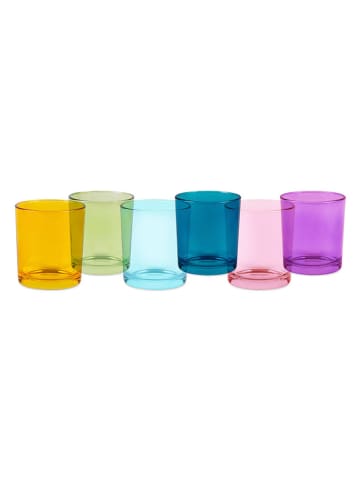 Trendy Kitchen by EXCÉLSA 6er-Set: Gläser "Marrakech" in Bunt - 260 ml