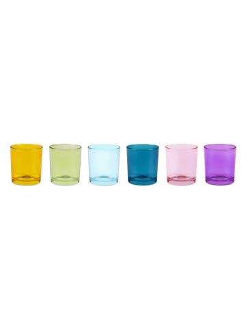 Trendy Kitchen by EXCÉLSA 6er-Set: Gläser "Marrakech" in Bunt - 260 ml