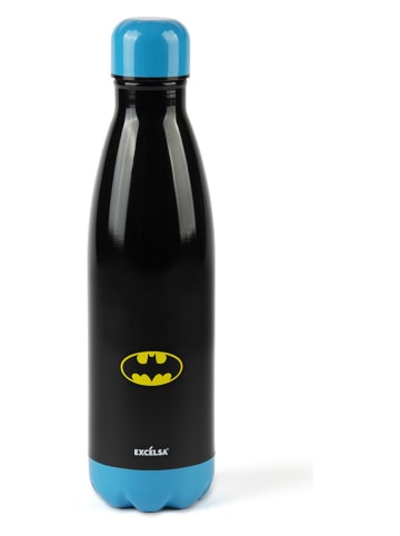 Trendy Kitchen by EXCÉLSA Butelka termiczna "Superman" w kolorze czarno-niebieskim - 500 ml