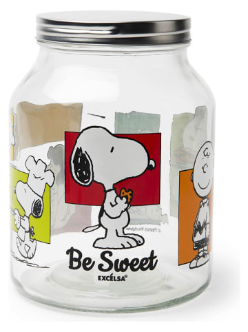 Trendy Kitchen by EXCÉLSA Vorratsbehälter "Peanuts be" in Bunt - 3 l