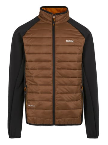 Regatta Hybride jas "Clumber IV" lichtbruin/zwart
