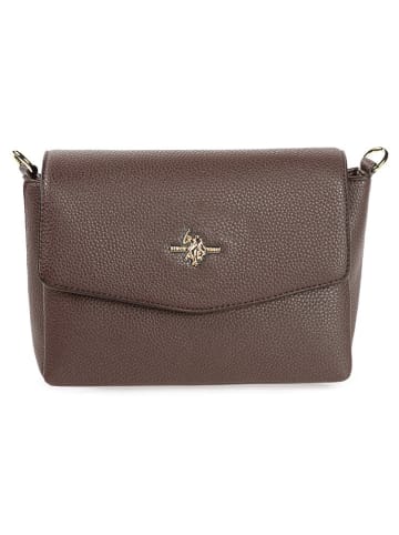 U.S. Polo Assn. Umhängetasche in Braun - (B)22 x (H)15 x (T)8 cm