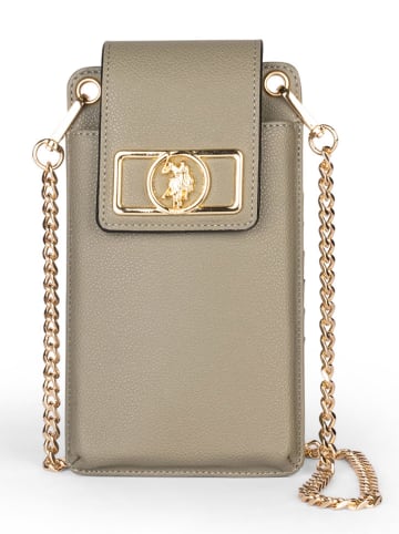 U.S. Polo Assn. Handytasche in Khaki - (B)11 x (H)19 x (T)1 cm