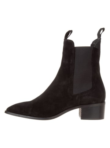 Gant Leder-Chelsea-Boots "St Broomly" in Schwarz
