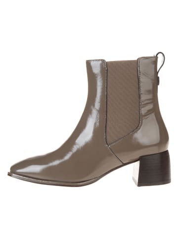 Gant Leren chelseaboots "Gwenety" taupe