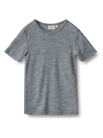 Wheat Woll-Shirt "Seo" in Grau