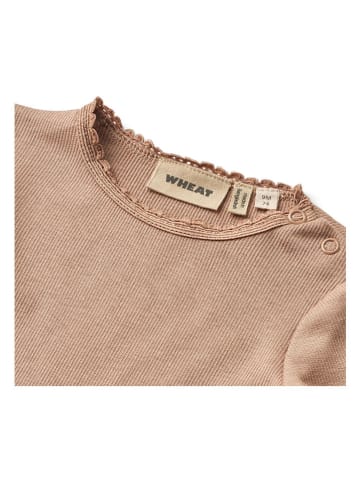 Wheat Longsleeve "Reese" in Hellbraun