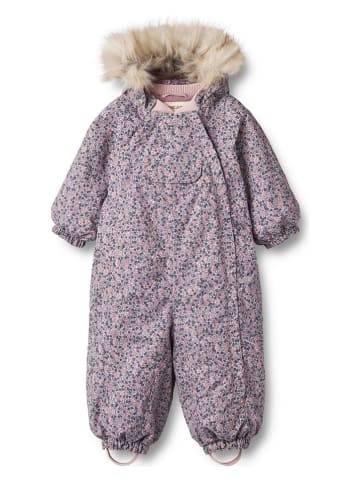 Wheat Schneeanzug "Nickie" in Grau/ Rosa