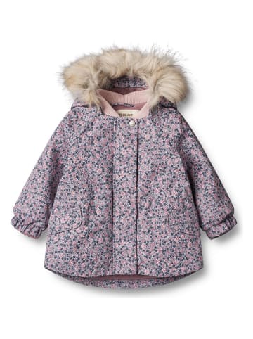 Wheat Winterjacke "Mathilde" in Grau/ Rosa/ Lila