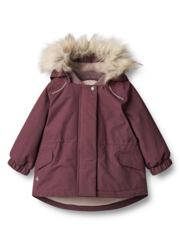 Wheat Winterjas "Mathilde" violet/beige