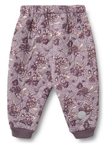Wheat Thermohose "Alex" in Lila/ Weiß/ Beige