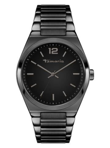 Tamaris Quarzuhr in Schwarz
