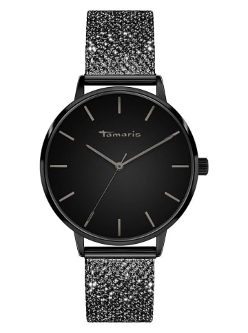 Tamaris Quarzuhr in Schwarz