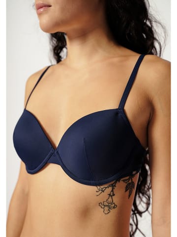 Skiny Bikini-Oberteil in Dunkelblau
