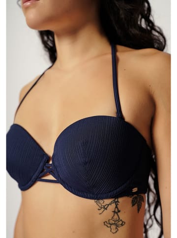Skiny Biustonosz bikini w kolorze granatowym