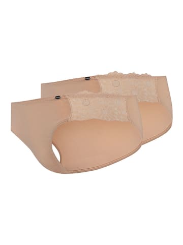 Skiny 2er-Set: Slips in Beige