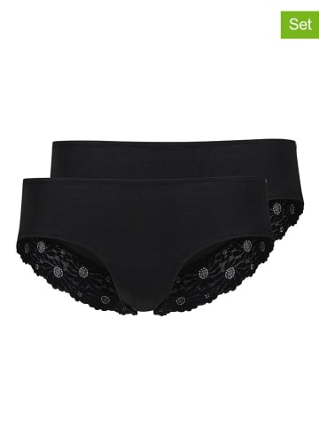 Skiny 2er-Set: Pantys in Schwarz