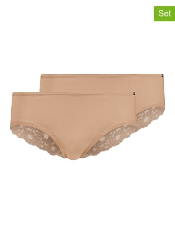 Skiny 2er-Set: Pantys in Beige