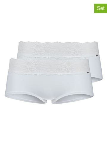 Skiny 2er-Set: Pantys in Weiß