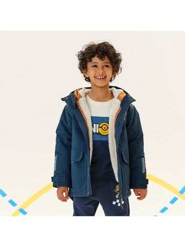 COOL CLUB Parka donkerblauw/lichtbruin
