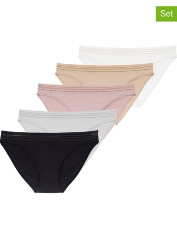 Dorina 5er-Set: Slips in Bunt